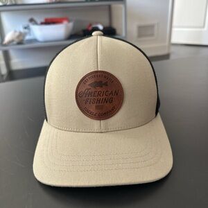 AFCO Beige and Brown Cap